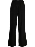 b+ab side-detail wide-leg track pants - Black