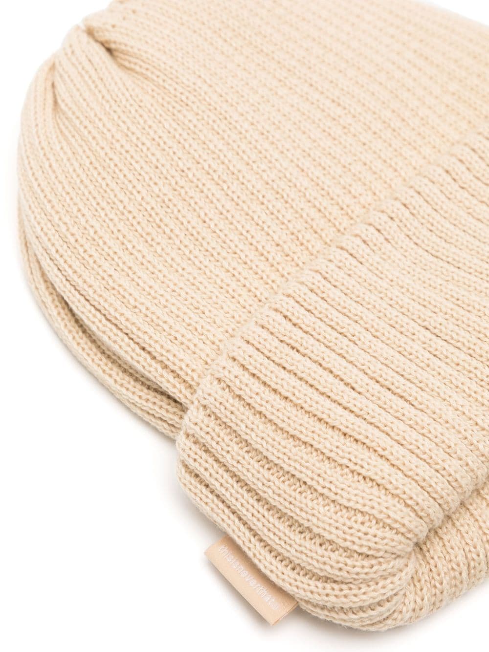 This Is Never That ribbed-knit beanie - Beige