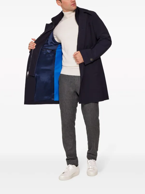 Men's rainproof trench outlet coat