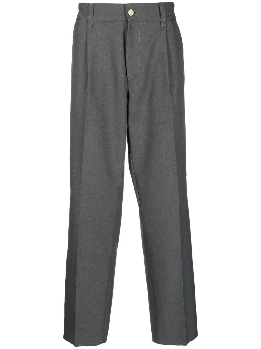 Philippe Model Paris Broek met geplooid detail Grijs