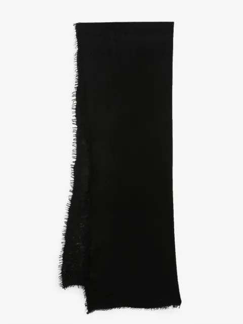MOULETA crochet-knit cashmere scarf