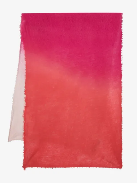 MOULETA frayed cashmere scarf