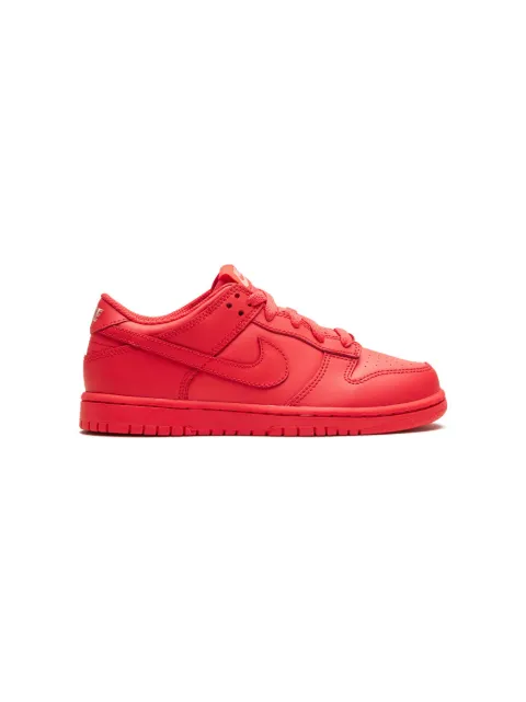 Nike Kids Dunk Low "Track Red" sneakers