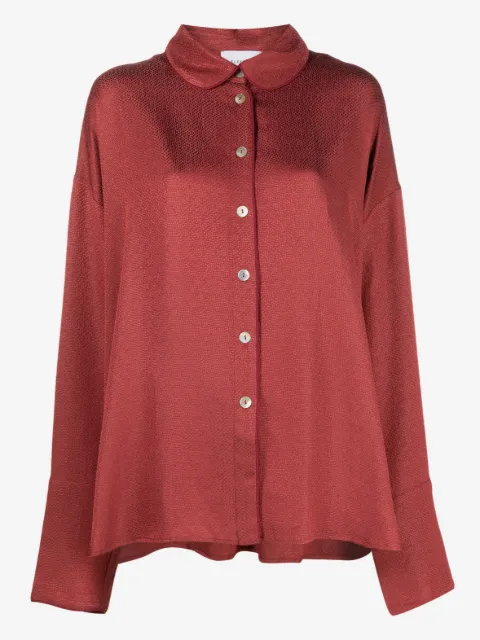 Sleeper Pastelle jacquard-pattern pyjama top