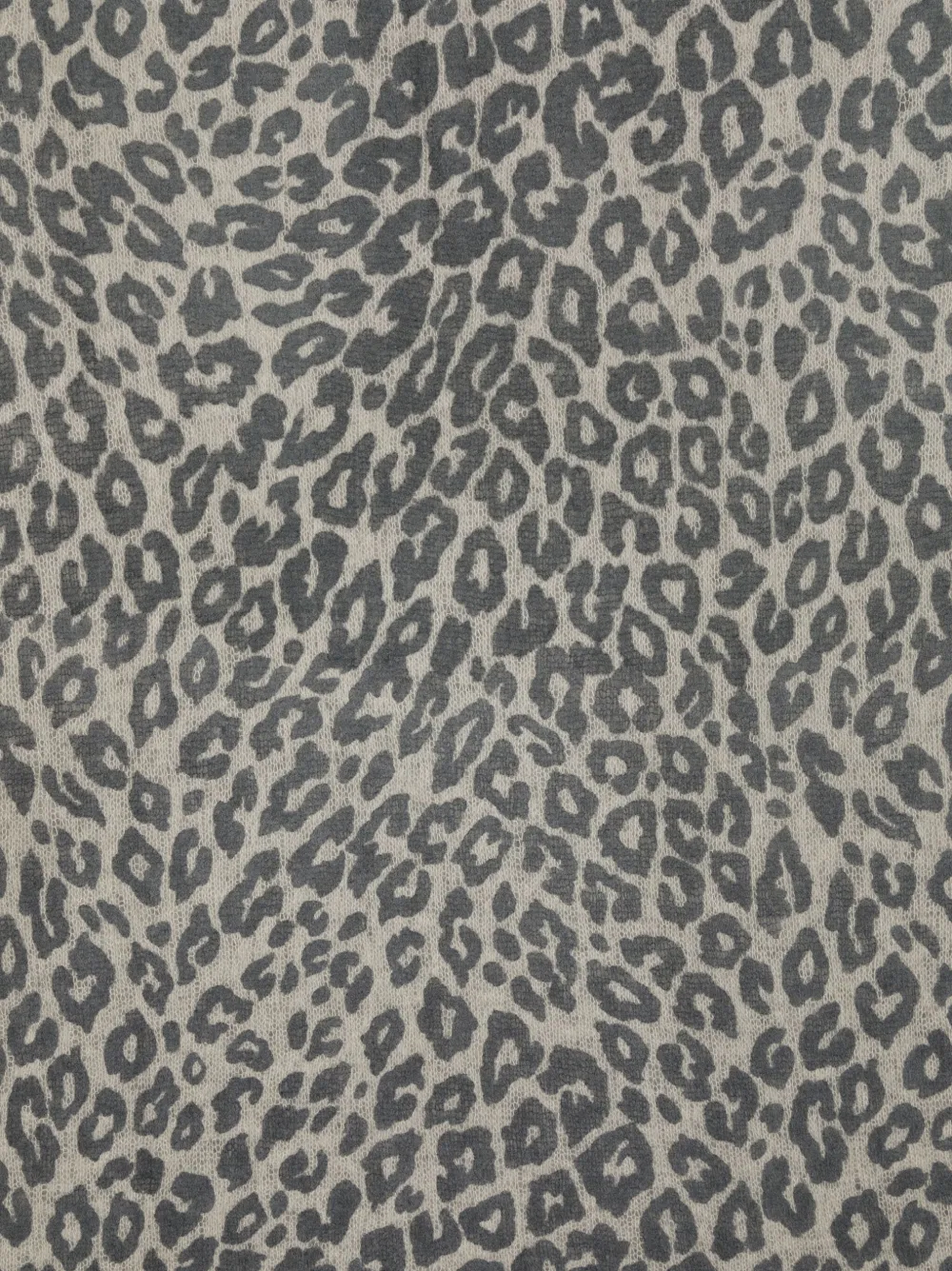 MOULETA leopard-print cashmere scarf - Grijs