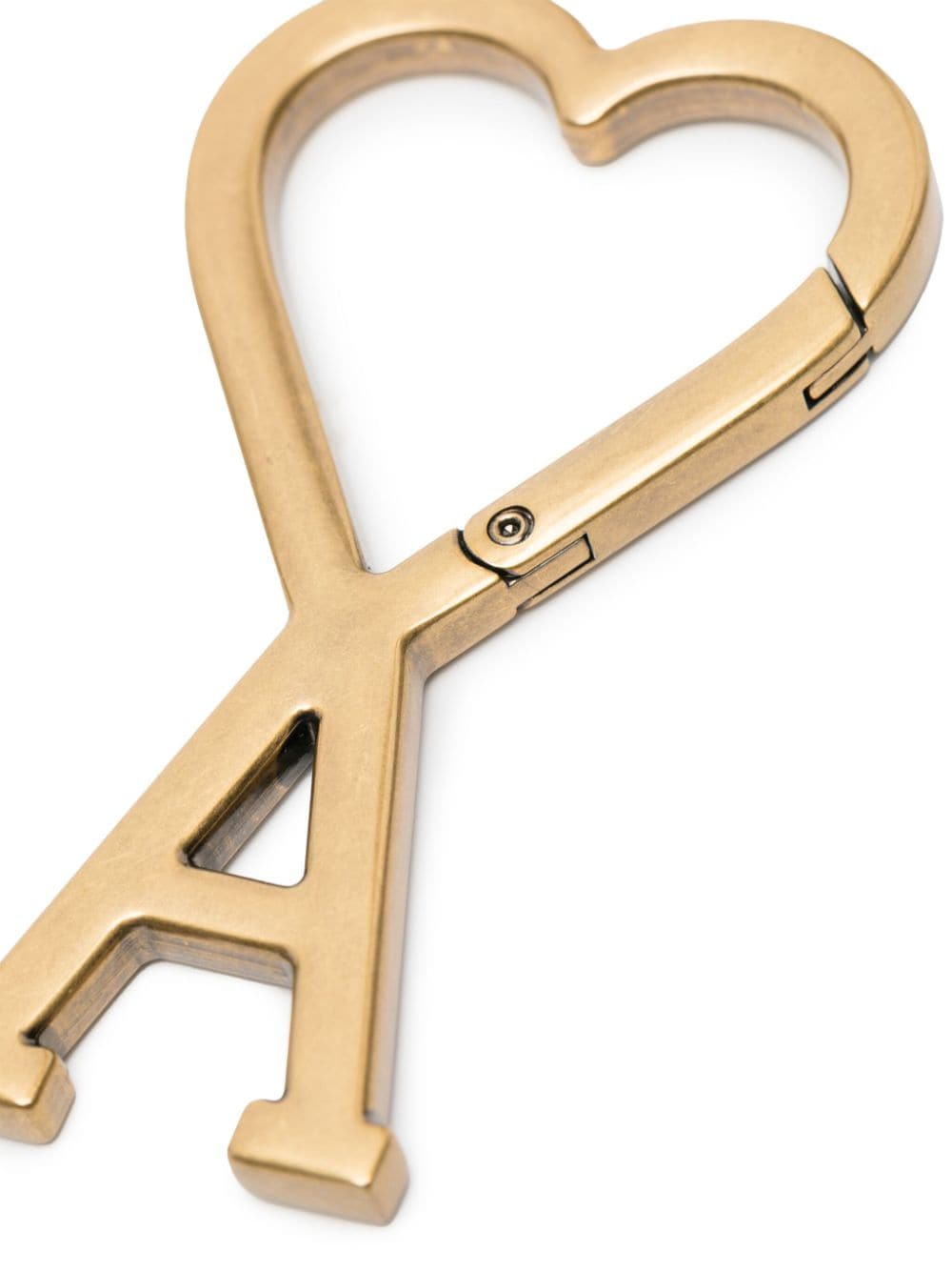 AMI Paris Ami De Coeur hook keyring - Goud