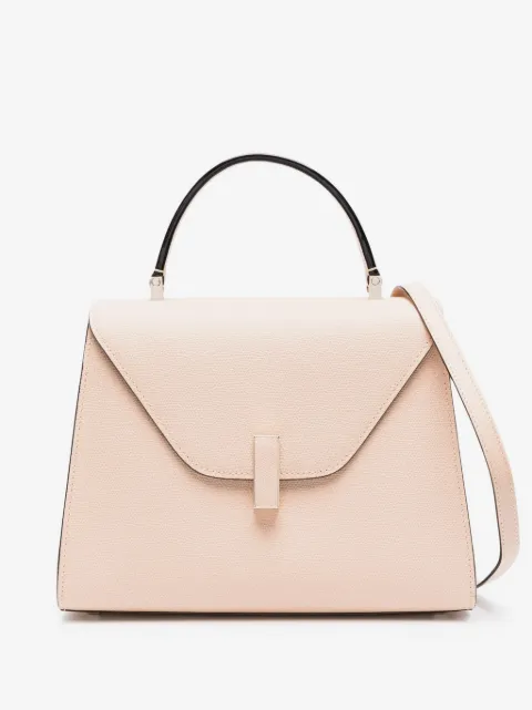Valextra Iside pebbled-leather crossbody bag