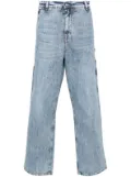 OUR LEGACY Joiner mid-rise cargo jeans - Blue