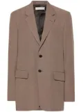 OUR LEGACY Vienna single-breasted blazer - Brown