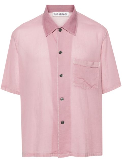 OUR LEGACY short-sleeve cotton shirt Men