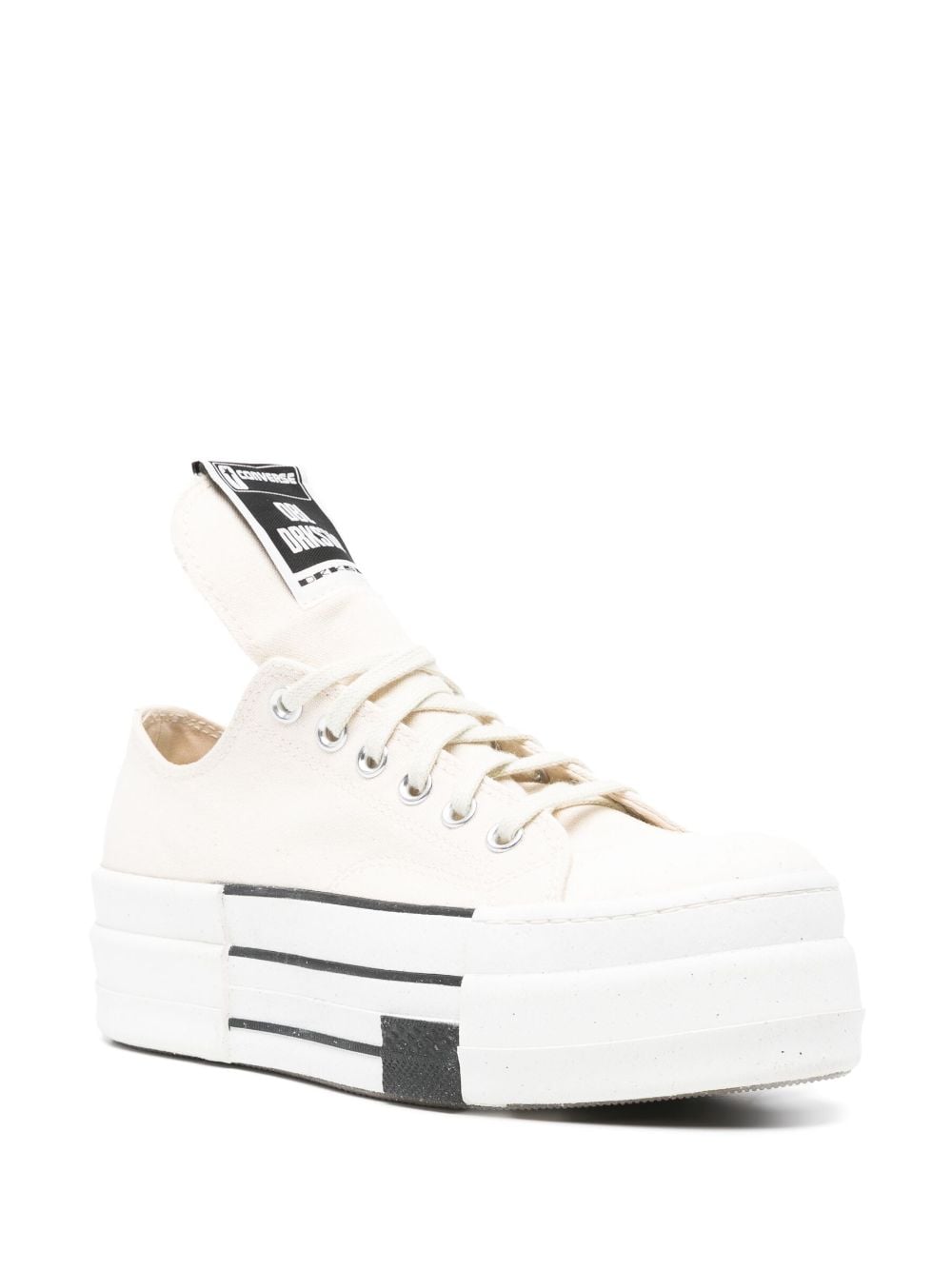 Rick Owens DRKSHDW x Converse DBL DRKSTAR sneakers - Beige