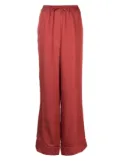 Sleeper Pastelle pattern-jacquard pyjama pants - Red