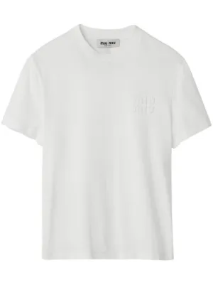 Miu Miu T-Shirts | FARFETCH