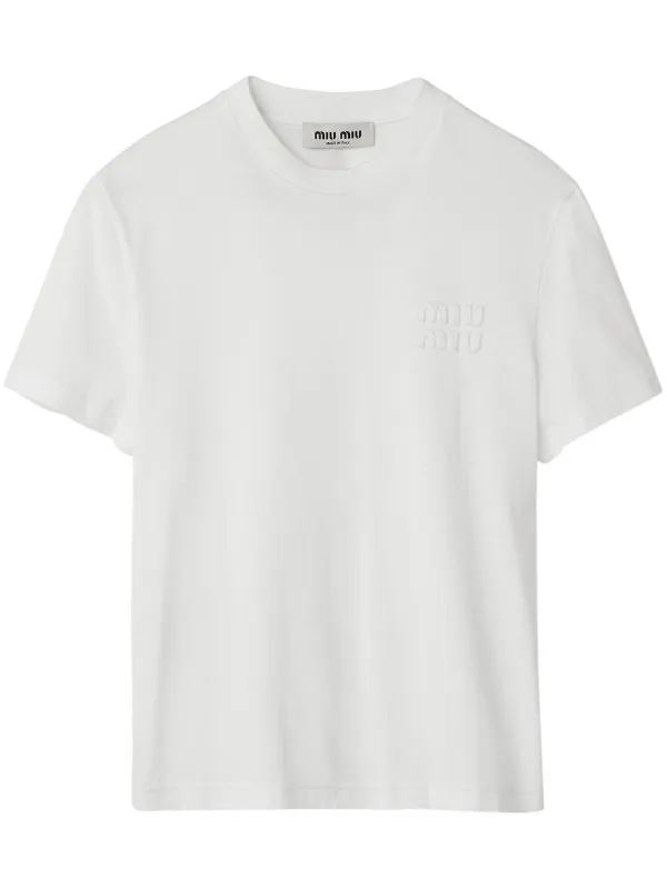 T shirt miu on sale miu