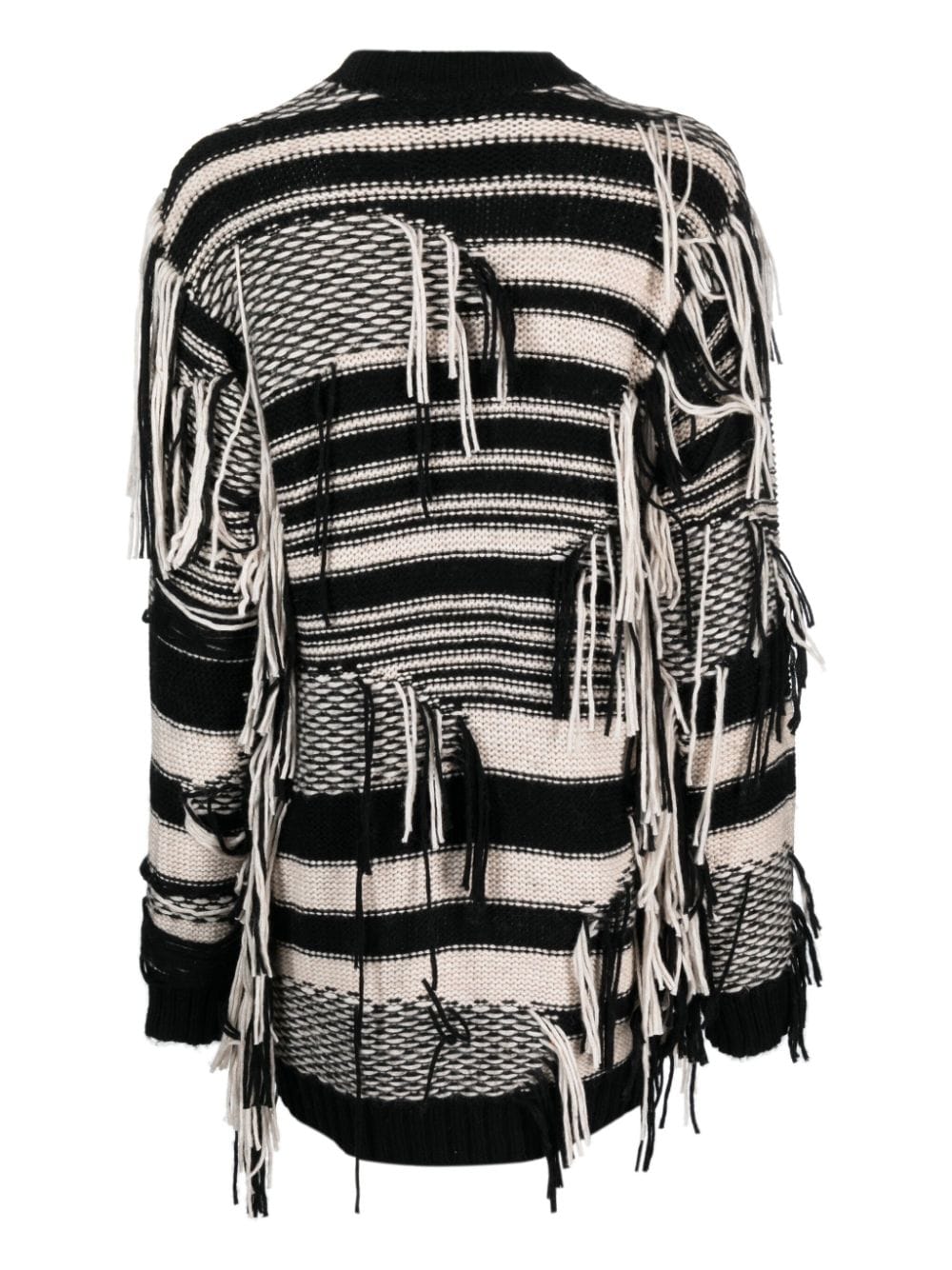Rodebjer striped cotton jumper - Zwart