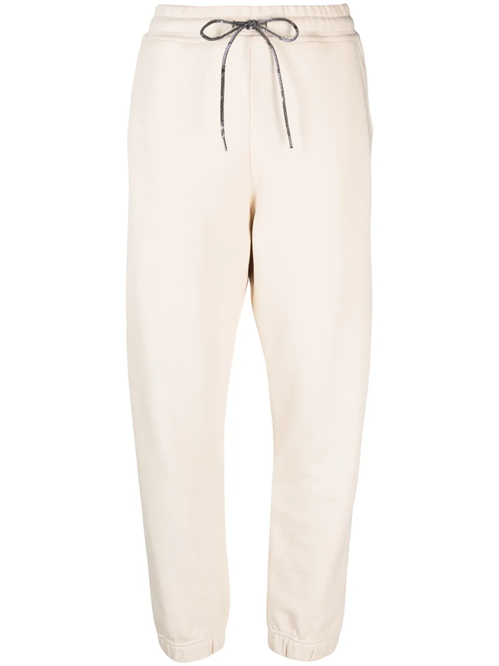 Vivienne Westwood Orb Logo-embroidered Cotton Track Pants In Neutrals