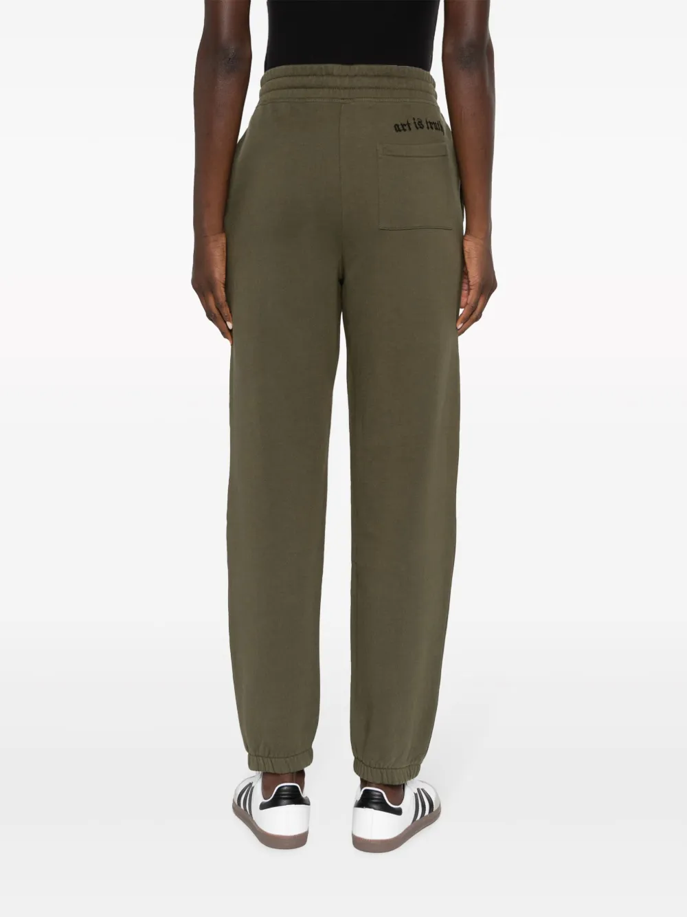 Zadig&Voltaire Trainingsbroek met geborduurde bloemen Groen