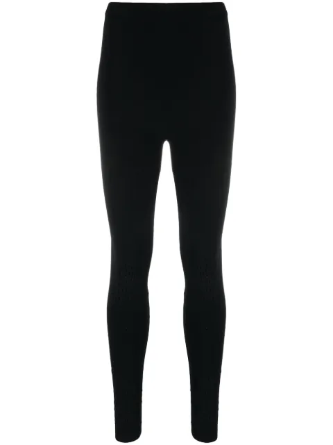 Zadig&Voltaire perforated high-waist leggings