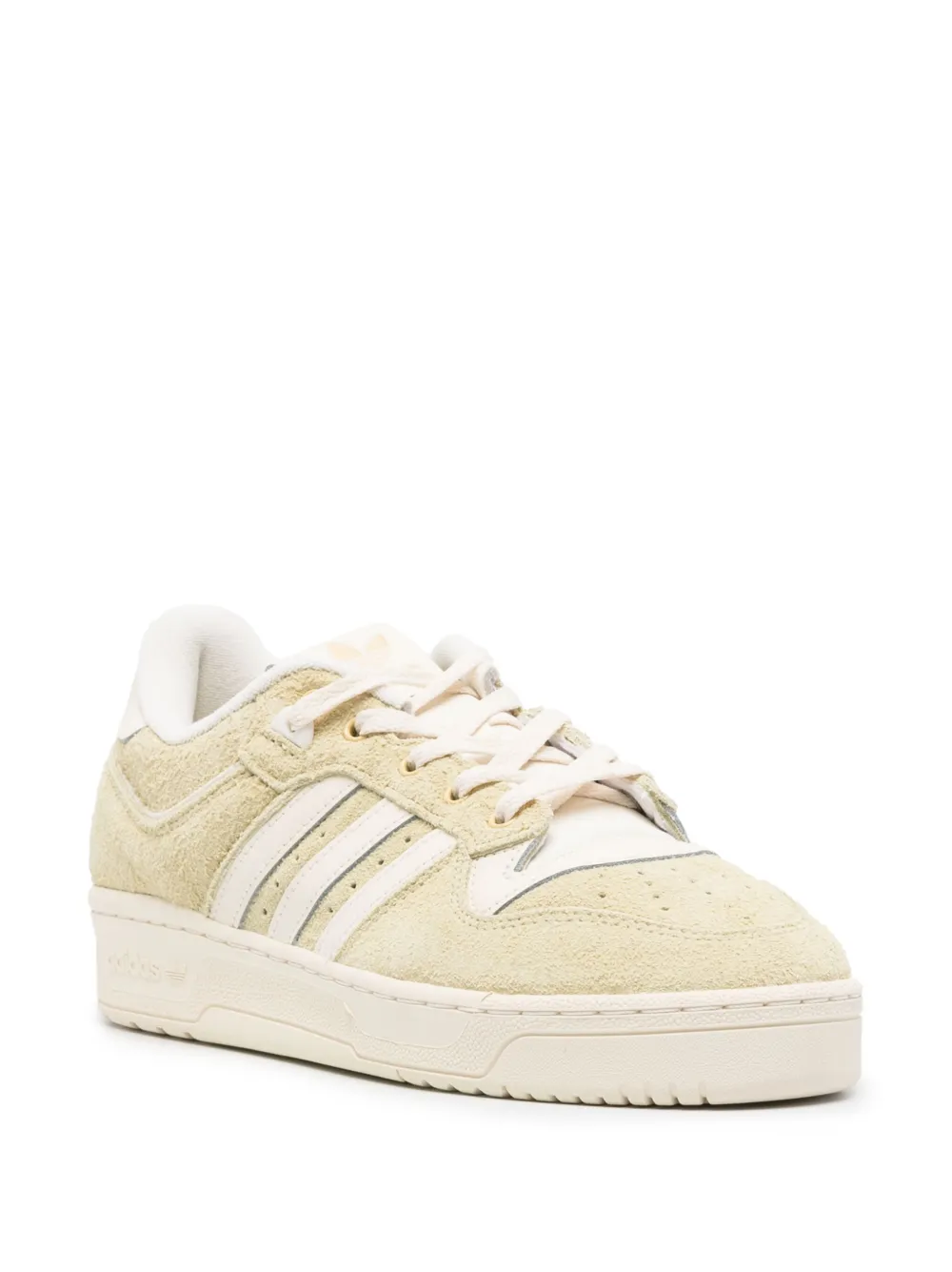 Shop Adidas Originals Rivalry 86 Suede Sneakers In Neutrals