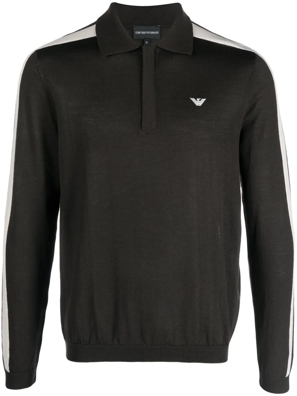 Emporio Armani Poloshirt met geborduurd logo Groen
