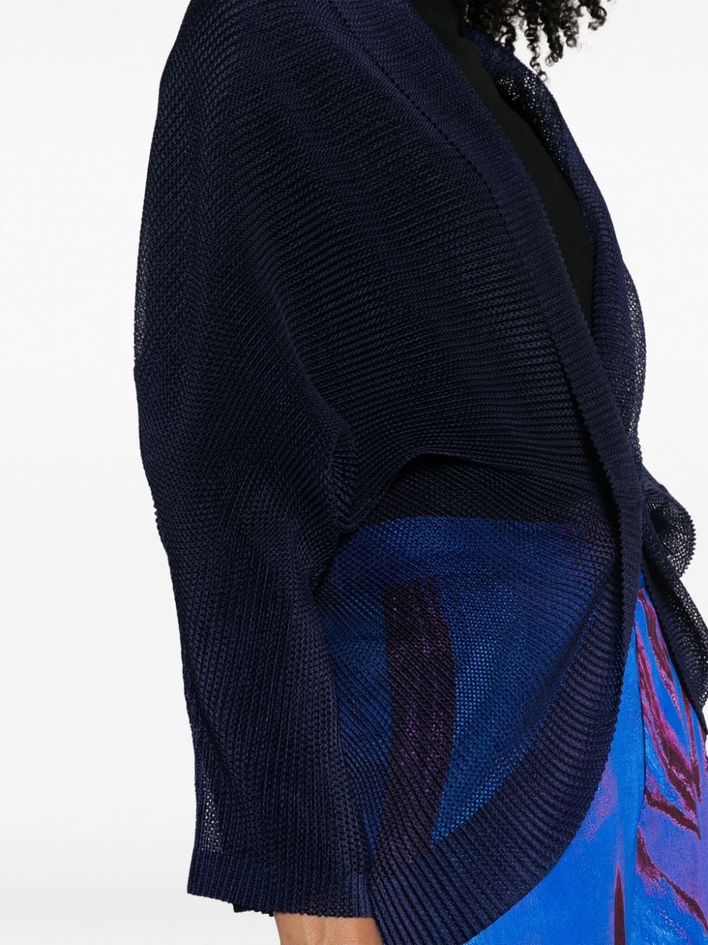 Pleats Please Issey Miyake Tatami August Plissé Cardigan - Farfetch