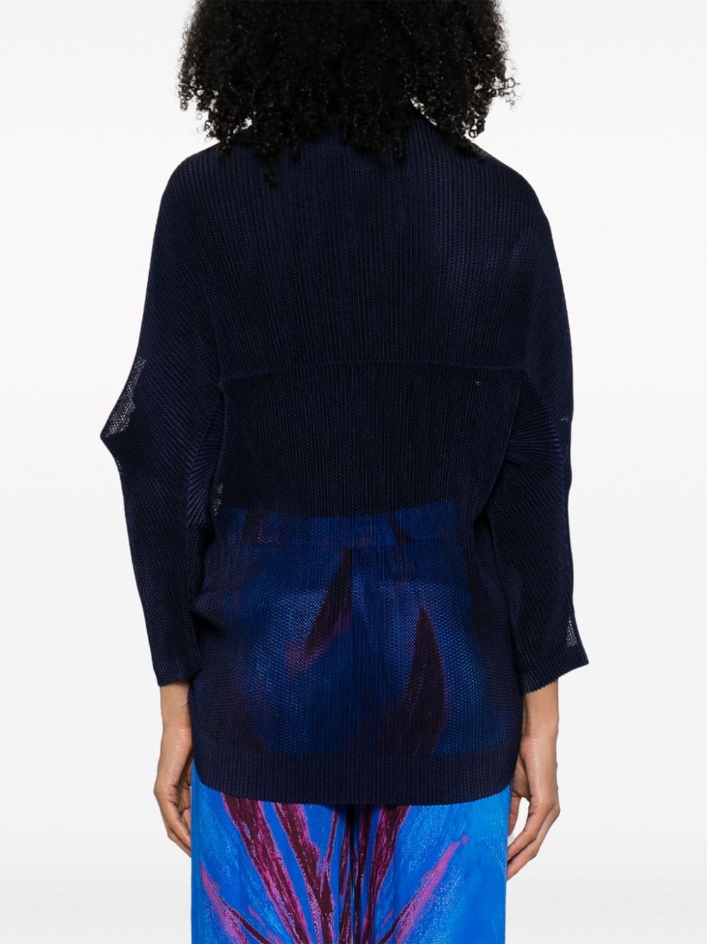 Pleats Please Issey Miyake Tatami August Plissé Cardigan - Farfetch