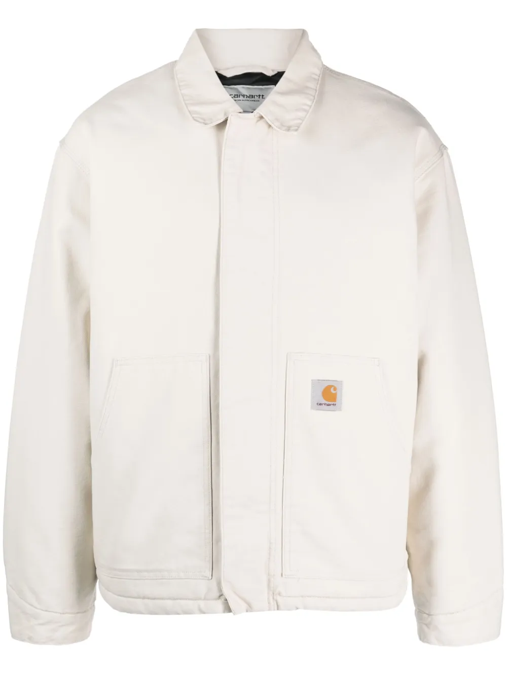 Carhartt Cotton Shirt-style Jacket In Neutrals