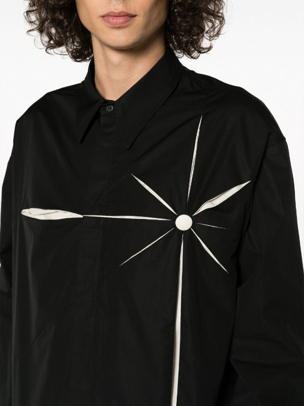 KUSIKOHC Origami Cotton Shirt - Farfetch