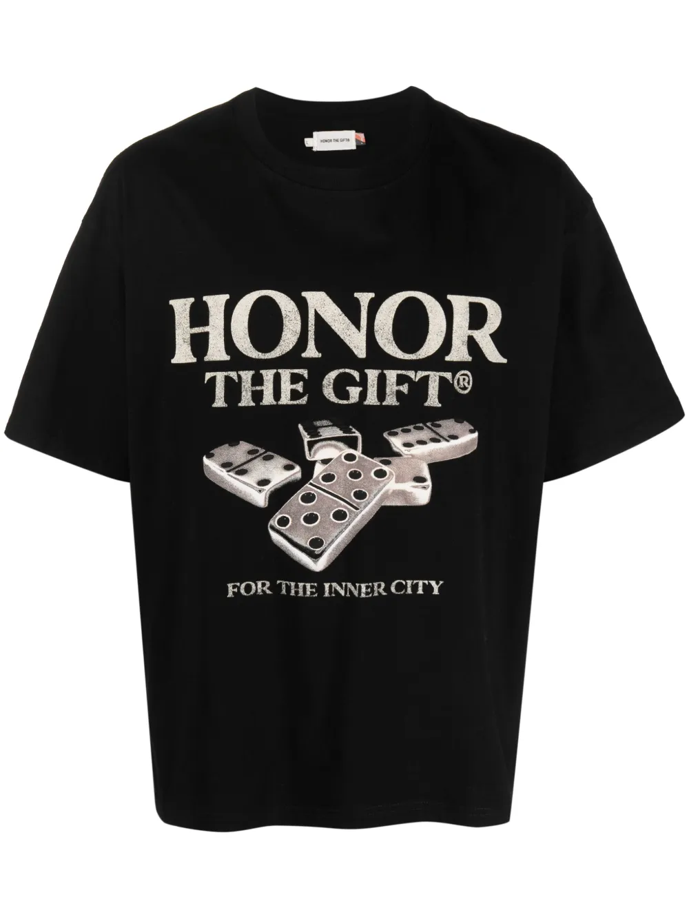 Honor The Gift graphic-print cotton T-shirt