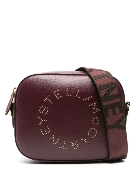 Stella McCartney logo-studded crossbody mini bag WOMEN