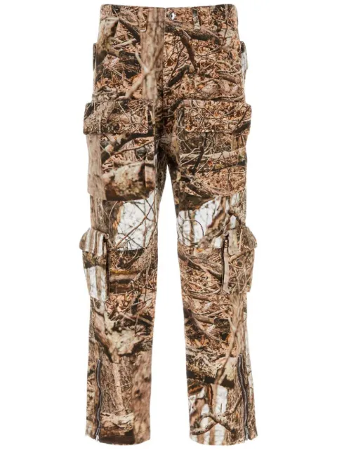 1989 STUDIO pants con estampado militar
