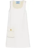 Prada Natté mini dress - White