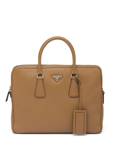 Prada Saffiano leather briefcase