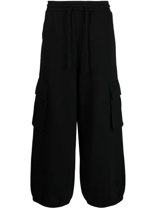 Pantalon de jogging en coton mélangé à patch logo - FIVE CM - Modalova