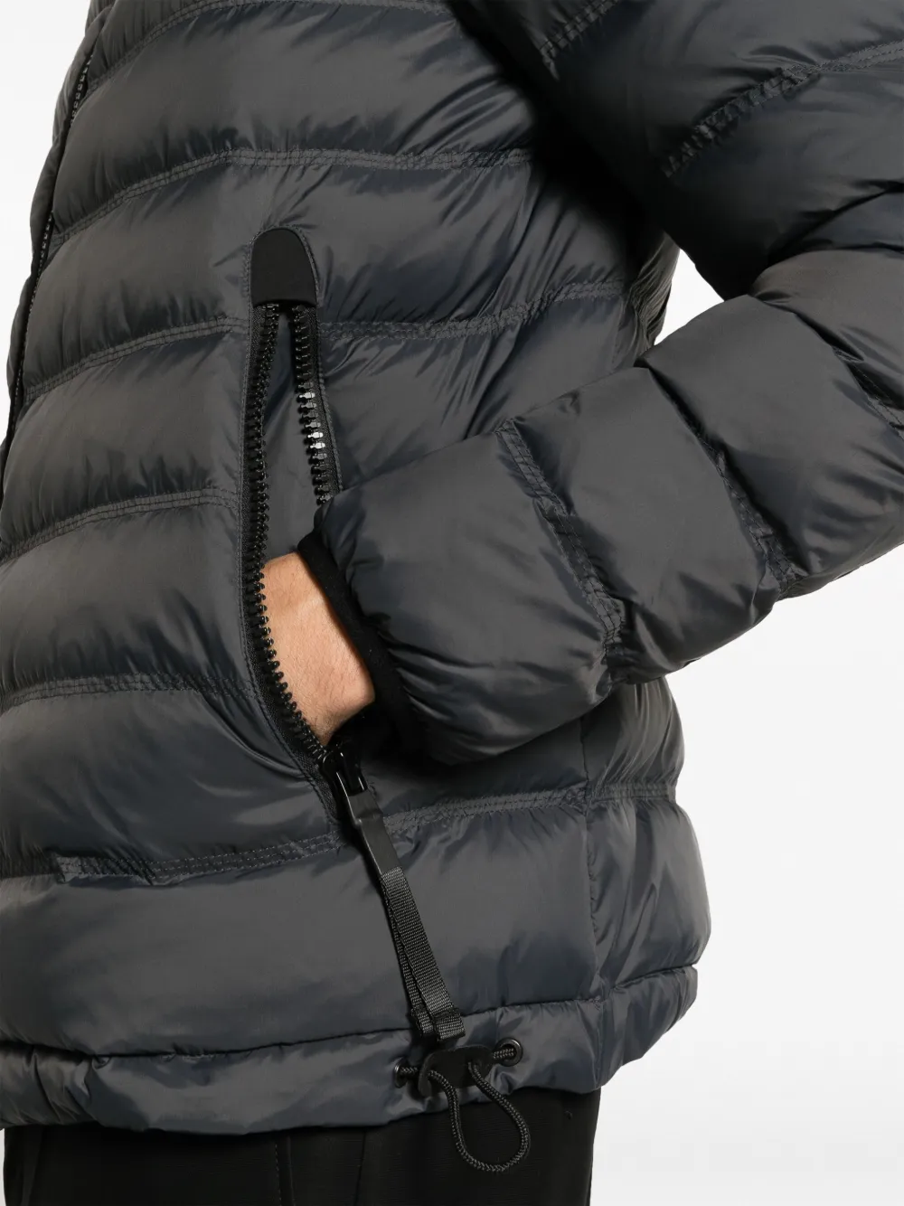 Peuterey Jack met capuchon Grijs