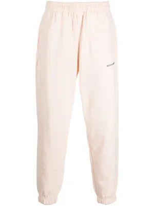 MONOCHROME logo print Cotton Track Pants Farfetch