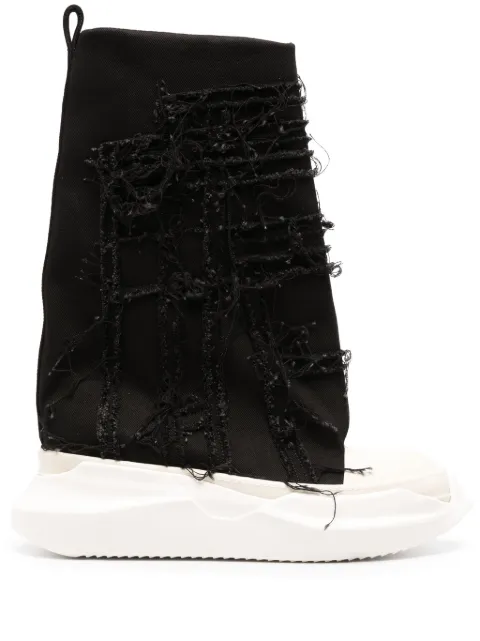 Rick Owens DRKSHDW Slashed Fogachine high-top sneakers