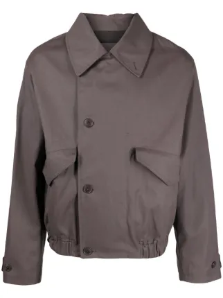 LEMAIRE oversized-collar Bomber Jacket - Farfetch