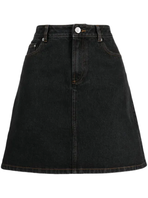 A.P.C. Standard A-line denim miniskirt