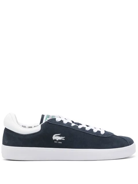 Lacoste logo-debossed suede sneakers 