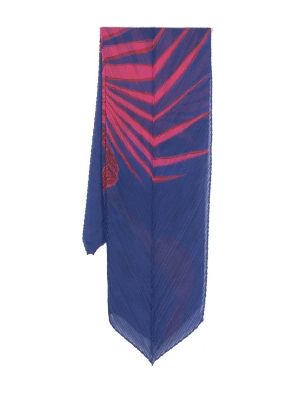 Pleats Please Issey Miyake Ice Desert Pleated Scarf - Farfetch