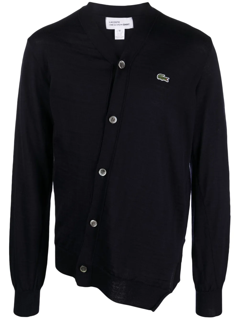 Lacoste 2025 black cardigan