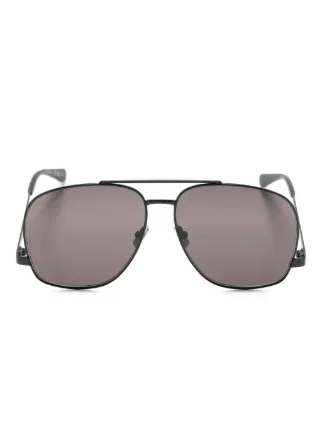 SAINT LAURENT EYEWEAR スクエアフレーム サングラス Saint Laurent Eyewear スクエアフレーム サングラス | ブラック