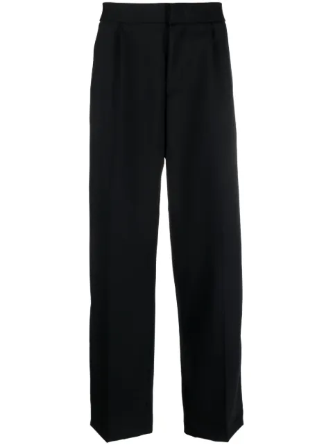 Bonsai pressed-crease straight-leg trousers