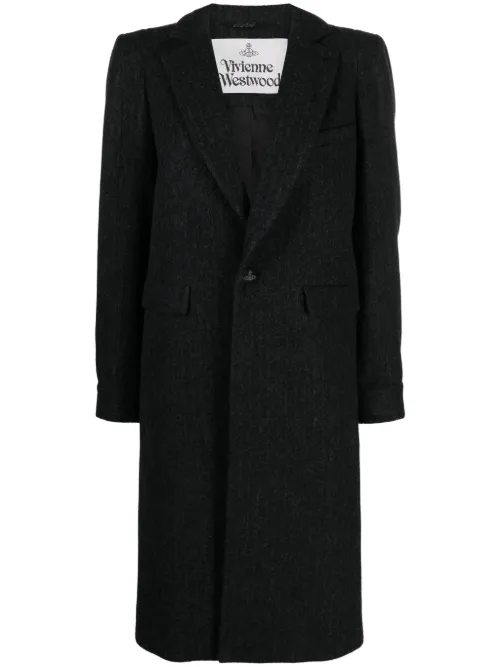 Manteau Alien Teddy à simple boutonnage - Vivienne Westwood - Modalova