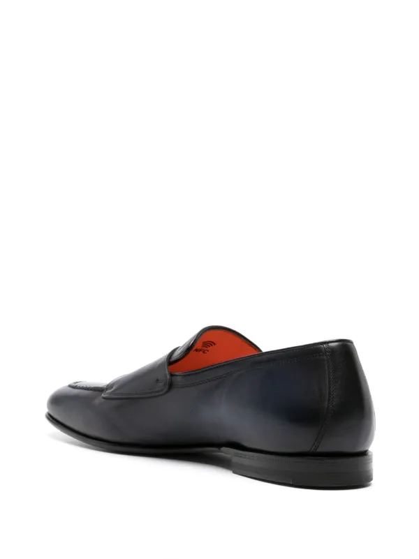 Santoni Patent Leather Oxford Shoes - Farfetch