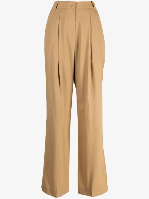 Low Classic pantalon en laine à coupe droite