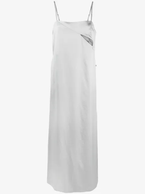 Low Classic robe mi-longue à design sans manches
