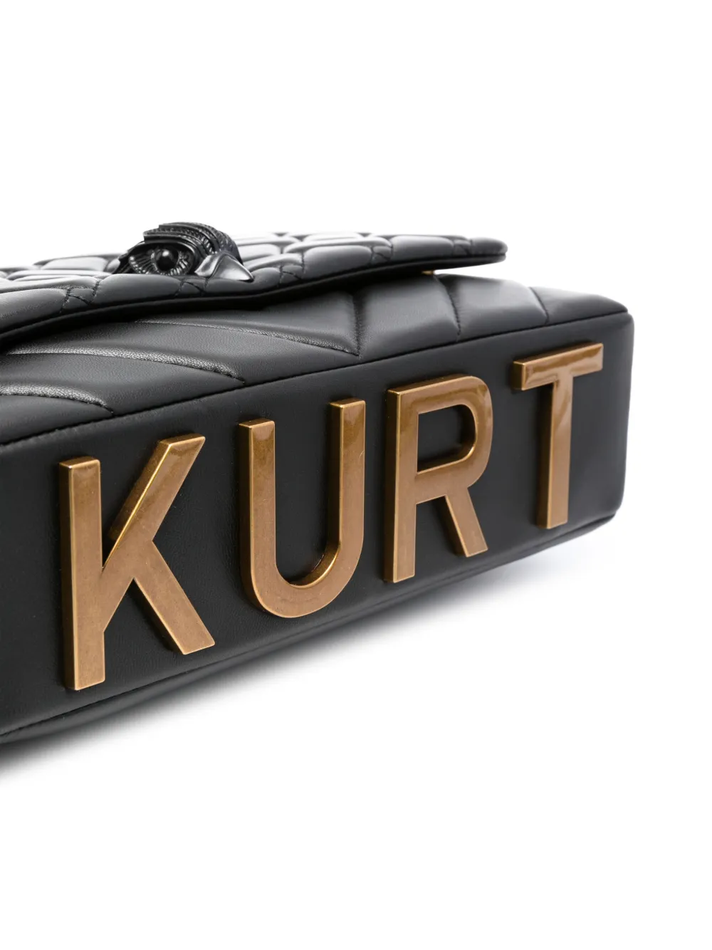 Kurt Geiger London Kensington gewatteerde schoudertas Zwart