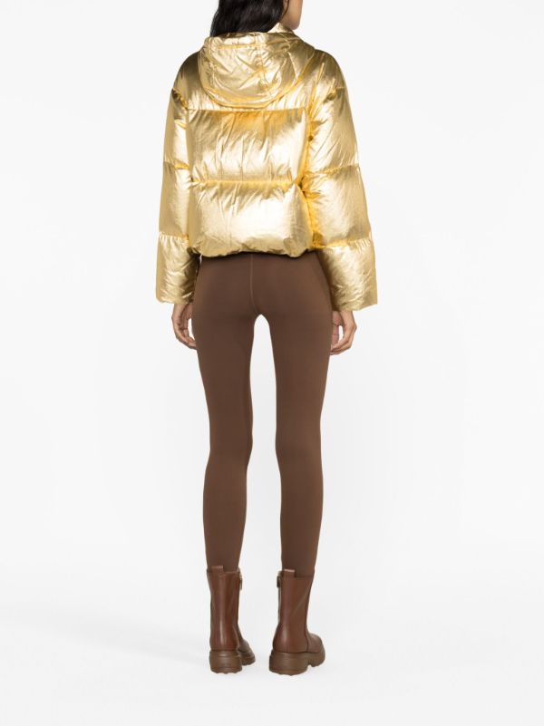 Michael Kors monogram-print Puffer Jacket - Farfetch